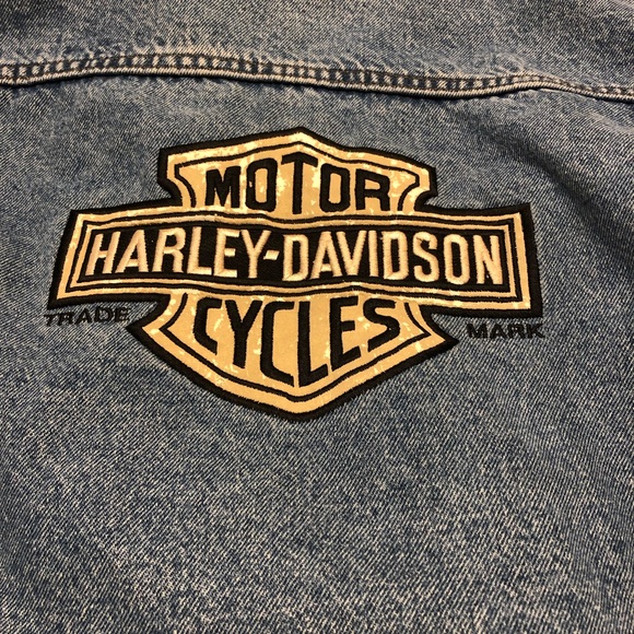 Vintage Harley-Davidson Denim Jacket - Picture 7 of 7